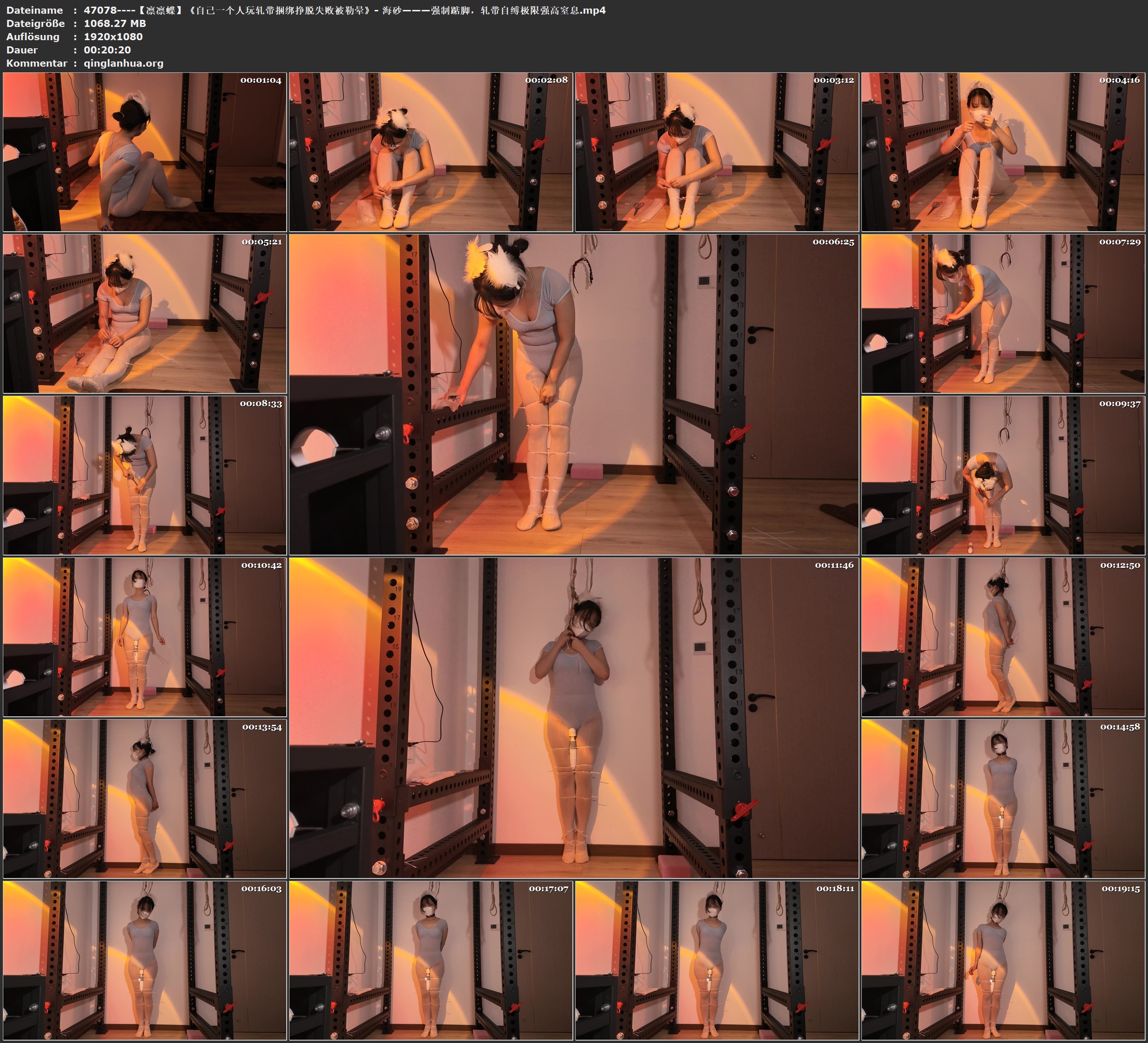 47078----【凛凛蝶】《自己一个人玩轧带捆绑挣脱失败被勒晕》- 海砂———强制踮脚，.jpg