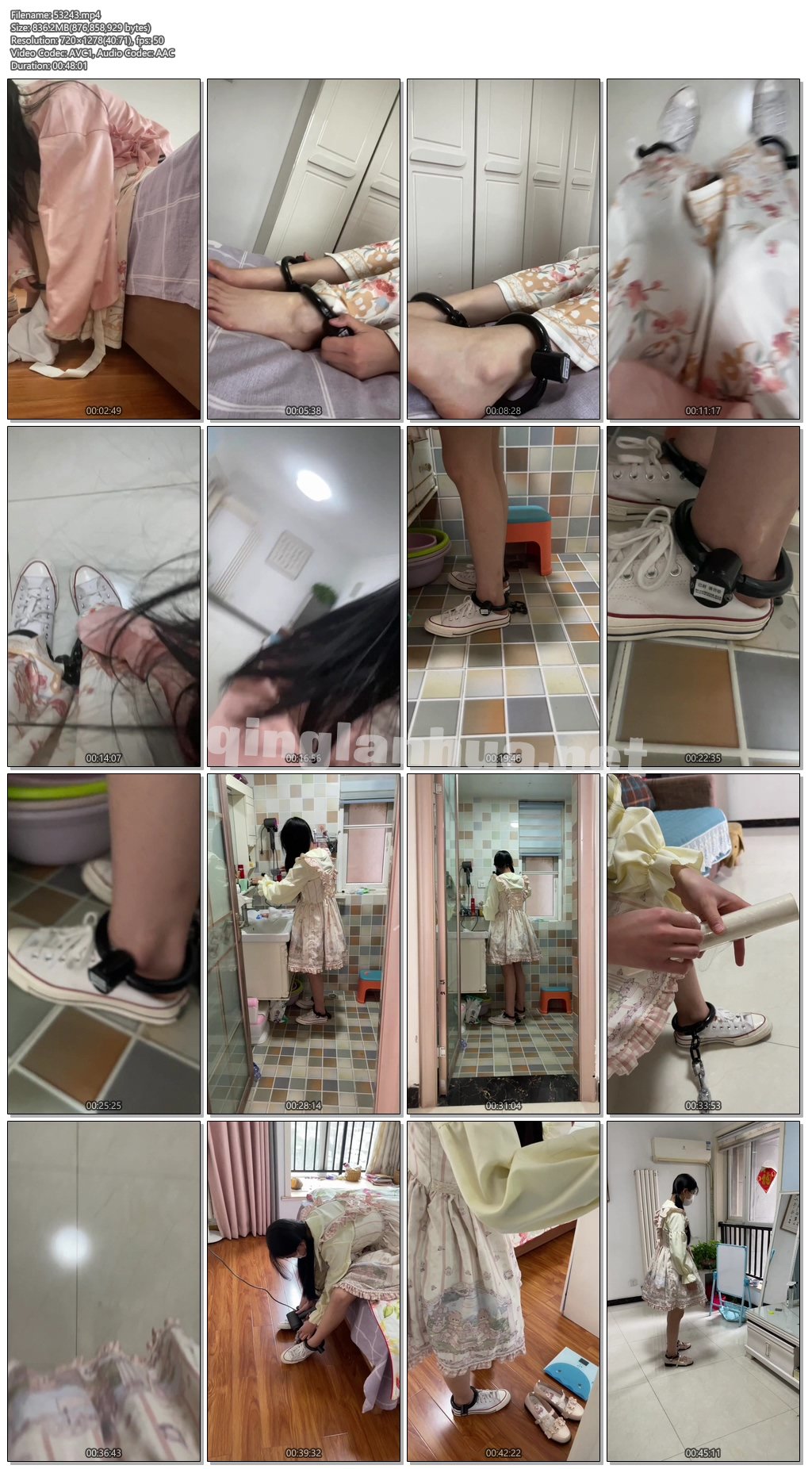 53243----【布莱恩原创】18岁女高的四天镣铐生活（4）第二天早起的洗漱和脚镣走路训练.jpg