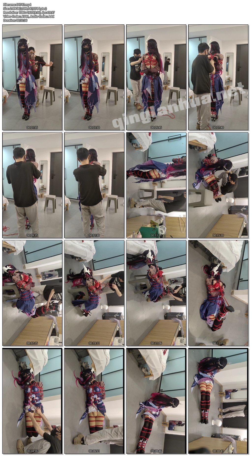 54743----【辣逼小星】海瑟音cos捆绑，尝试只用一张凳子为支点驷马.jpg