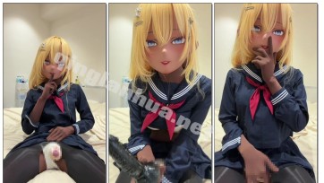 【zentai】Rena 誰にも見せない放課後♡
