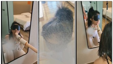 【惜缘工作室】捆绑调教白丝小母狗，强制口舌侍奉。捏鼻子