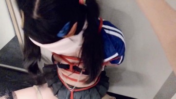 【窒物者】学妹的幻想，由JK到死库水，耐力考验、鞭打、挠痒、电击、牵引、强高