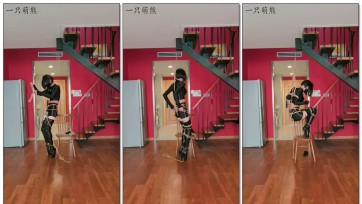 【一只萌熊】泳装芭蕾高跟直臂