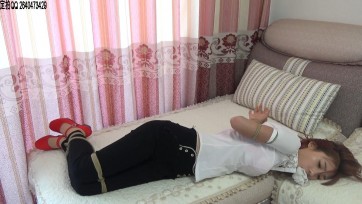 【一往情深】雪儿五花观音紧缚