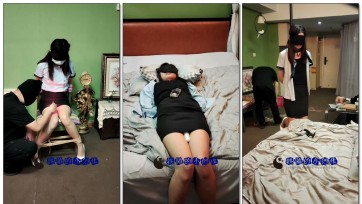 【铁骑的小创作】小欣又一次尝试（蒙眼少女+电击+滴蜡）