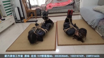 【新月原创】【玉箫】【荷露】剧情片 胶衣搜查官搭档的失手被擒 配合解缚也无能为力