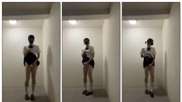 【一只纸月】楼道露出挑战