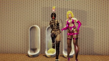 【3D动画】有剧情 全新动作 β世界线 被出卖的皮马桶 赵雪番外故事