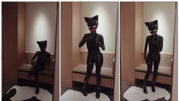 【latexcat】乳胶猫猫涂油
