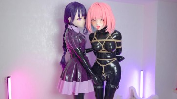 【刻猫猫不是色猫猫】【Kigurumi·胶衣·阿黑颜·超绝娇喘··贞操锁】