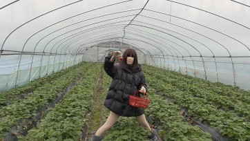 【FXX】草莓熟咯，最快乐的事情就是穿上全包去做喜欢的事情 朦朦胧胧的出现在别人的视线里，既害怕紧张 又能满足内心的小需求