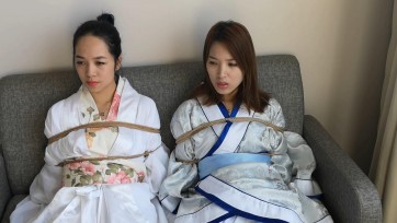 【clz原创】灵粒小艾南昌之OL红色粉色旗袍和白色汉服