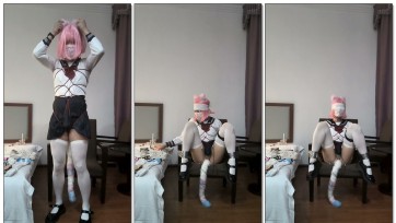 【小狗工作室】粉毛伪娘水手服jk