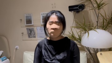 【狮子尾】黑色zentai肌肉贴封嘴蒙眼