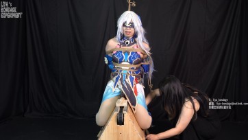 【莉雅】镜流-吊缚鞭挞 cosplaySP吊缚棒子木马沙袋强膏肉丝崩坏星穹铁道