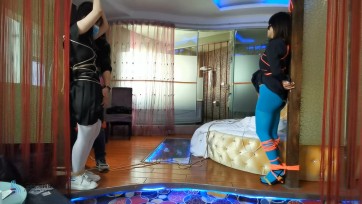 【JS】琳洛 凌希 双人束缚 帮 TD强震刺激