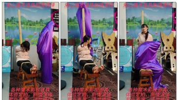 【束心工作室】小风老虎凳，小梦丝绸布袋，简单逃脱剧情游戏