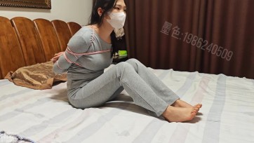 【墨色】安雪日式分腿驷马捆绑预览