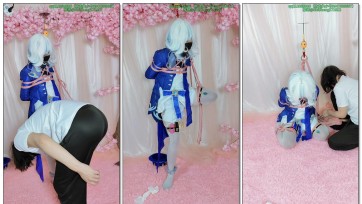 【时生】芙宁娜小姐的调教，折腿缚，单腿吊，踮脚tk，电击，棒棒，全身吊缚折磨，无尽的地狱调教还将继续！！！（芙宁娜系列《3》）