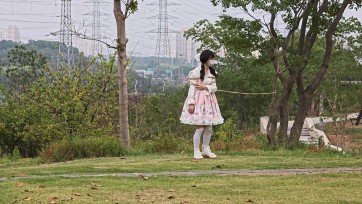 【小新飞飞飞】户外自缚游（内置玩具）