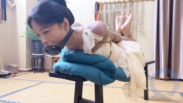 【山鬼工作室】动动深喉口球老虎凳 下集
