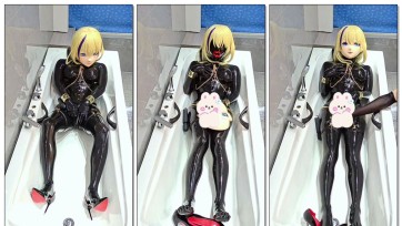 【夏】黑胶kigurumi乳胶口腔+被责失禁喷