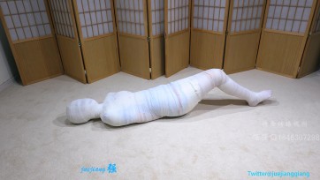 【倔强】新人小玖绷带全包木乃伊首次体验