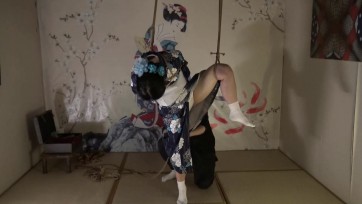 【胜景影视】倩倩吊缚 三 和服妞子吊起来