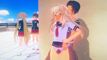 【3D动画】与女同学的调教耻辱游戏